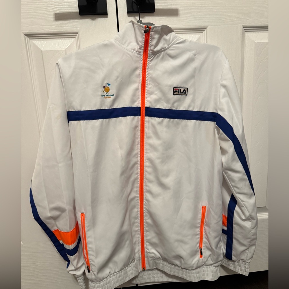 Fila BNP Paribas Open Sweatjacket Size M